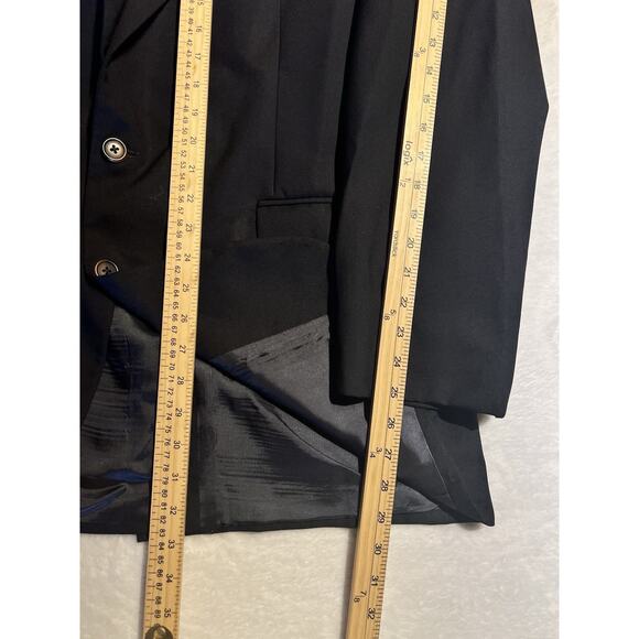 Vtg Chaps Ralph Lauren Giovedi Suit 46L 38x31 Navy Blue John L Ashe Exclusive - Picture 12 of 16